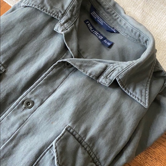 Nautica long sleeve casual shirt - Picture 5 of 8